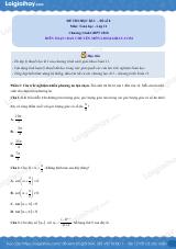 Đề thi học kì 1 Toán 11 Chân trời sáng tạo - Đề số 8